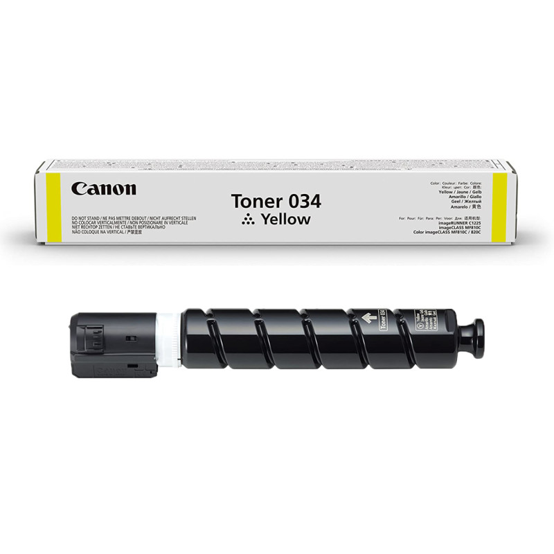 Toner Canon do IRC 1225,1225if 034 I7300s I yellow Toner Canon do IRC 1225,1225if 034 I7300s I yellow