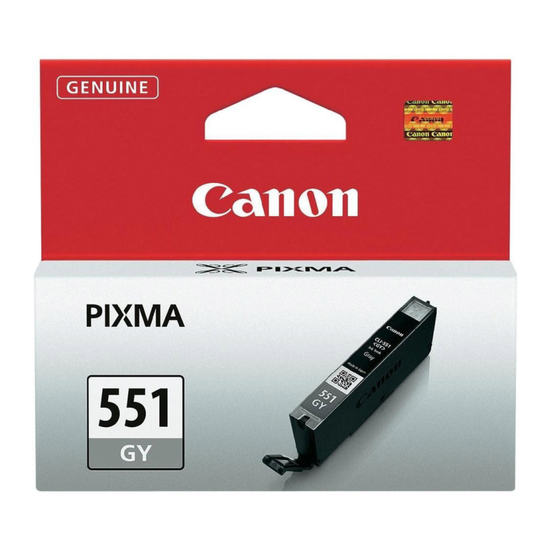 Tusz Canon CLI551GY do MG-6350 | 7ml | grey Tusz Canon CLI551GY do MG-6350 | 7ml | grey