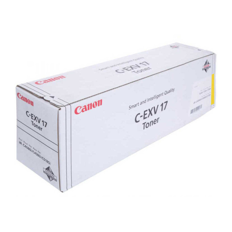 Toner Canon CEXV17Y do iR C-4080/4580/5185 | 36 000 str. | yellow Toner Canon CEXV17Y do iR C-4080/4580/5185 | 36 000 str. | yellow