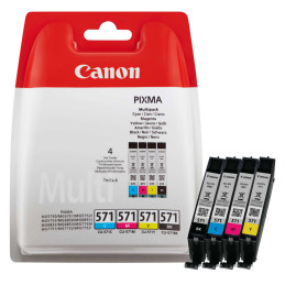 Tusz Canon CLI-571CMYK do Pixma MG-5750/6850/7750 | 4 x 7ml | CMYK