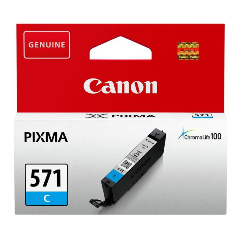 Tusz Canon CLI-571C do Pixma MG-5750/6850/7750 | 7ml | cyan Tusz Canon CLI-571C do Pixma MG-5750/6850/7750 | 7ml | cyan