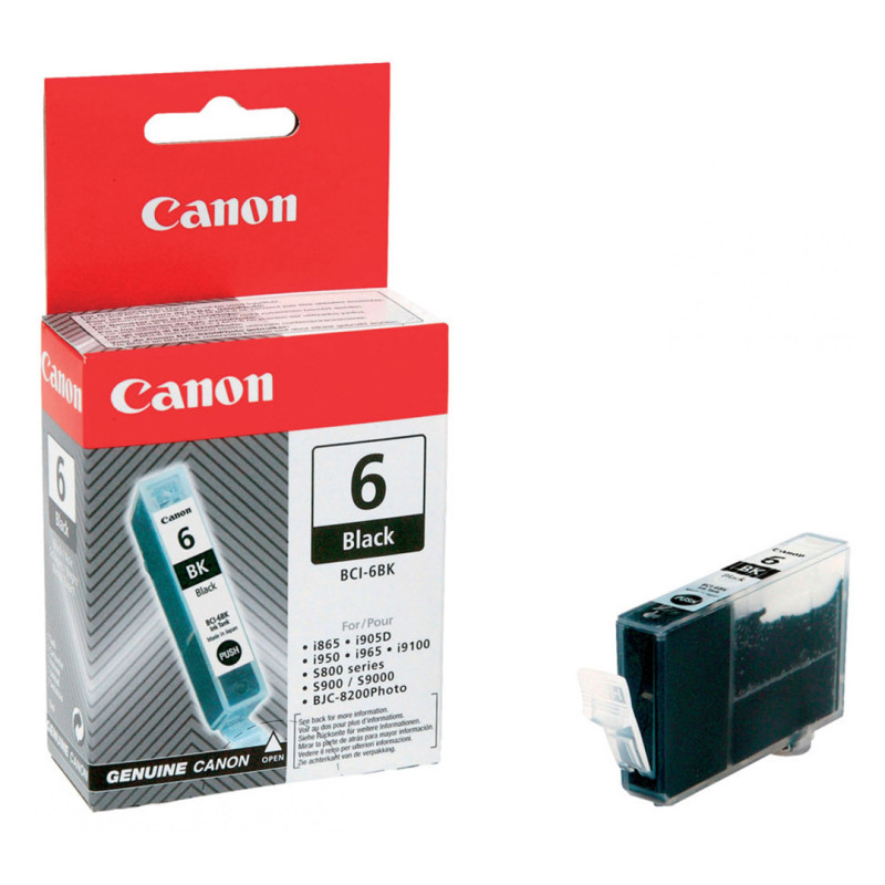 Tusz Canon BCI6BK do S-800/820D/830D/900,/950, BJC-8200 | black