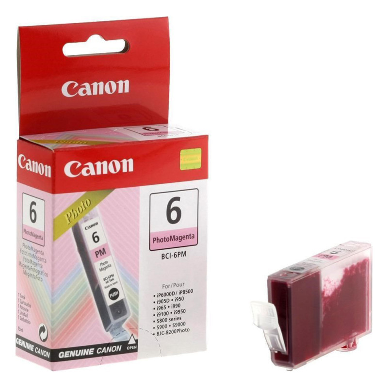 Tusz Canon BCI6PM do BJC-8200, i-950, S-800/820D/830D | photo magenta