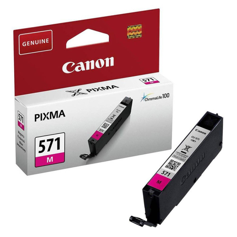 Tusz Canon CLI-571M do Pixma MG-5750/6850/7750 | 7ml | magenta I Tusz Canon CLI-571M do Pixma MG-5750/6850/7750 | 7ml | magenta I