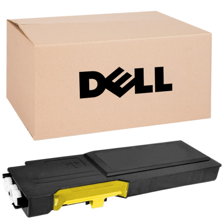 Toner Dell do C3760/3765 | 9 000 str. | yellow