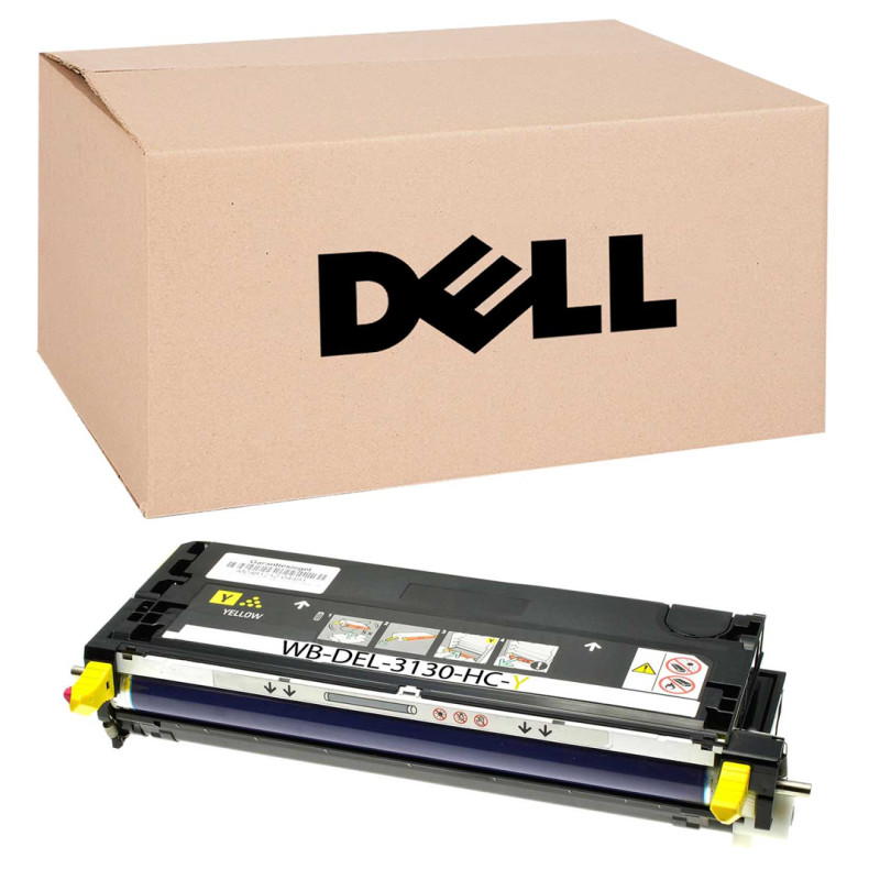 Toner Dell do 3130CN | 9 000 str. | yellow Toner Dell do 3130CN | 9 000 str. | yellow