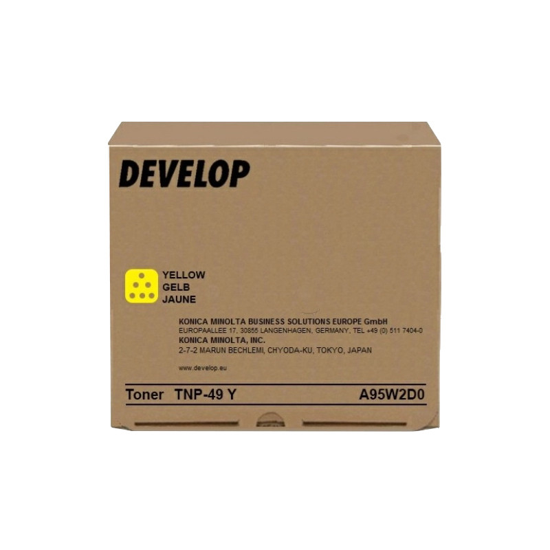 Toner Develop TNP-49Y do Ineo 3351/3851 | 12 000 str. | yellow