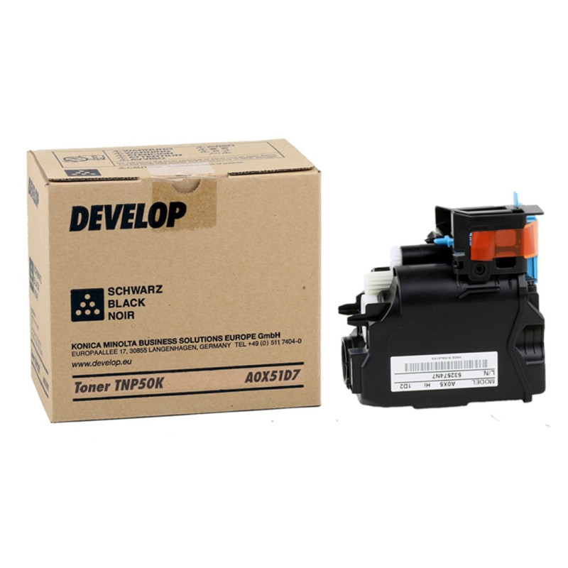 Toner Develop TNP-50K do Ineo+ 3100P | 5 000 str. | Black