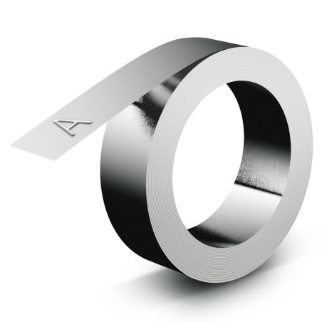 Dymo taśma do drukarek Rhino M1011| 12mm/4,8m | aluminiowa bez kleju