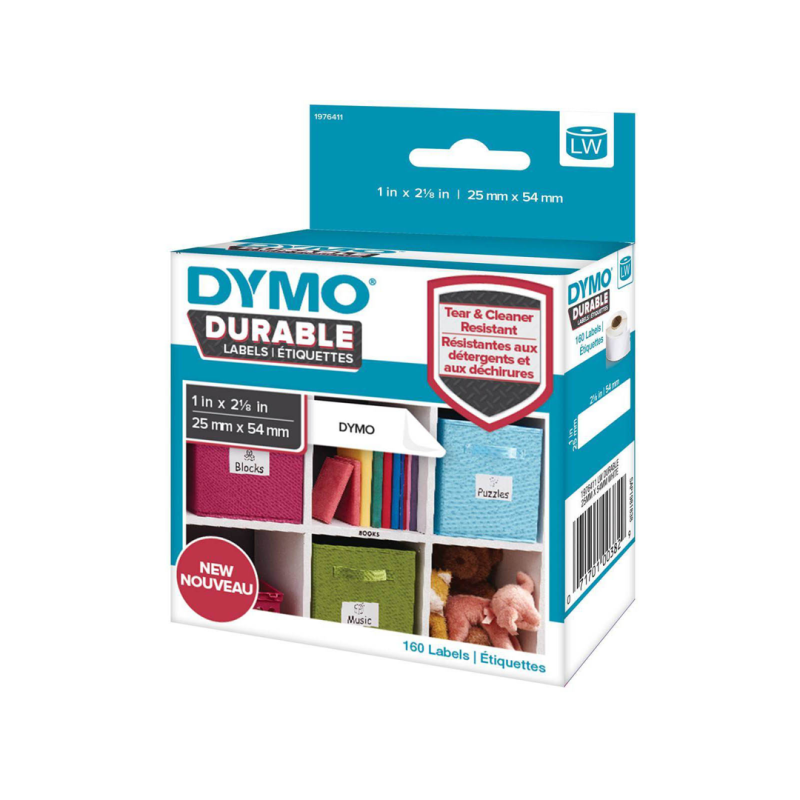 Dymo etykieta do drukarek LW | Etykieta wielofunkcyjna | 25mm/54mm | 160 etykiet