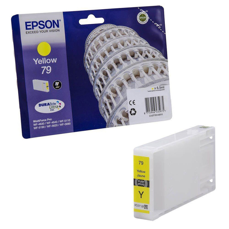 Tusz Epson T7904 do WP-5110/5190/5620/5690 | 17 ml | yellow