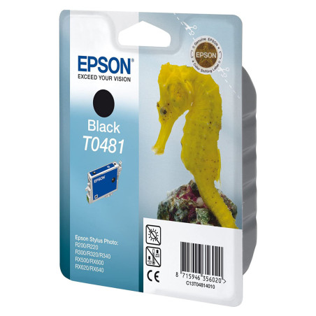 Tusz Epson T0481 do R-200/220/300/340, RX-500/600/640 | 13ml | black