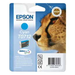 Tusz Epson T0712 do D-78/92/120, DX4000/4050/5000/5050 | 5,5ml | cyan