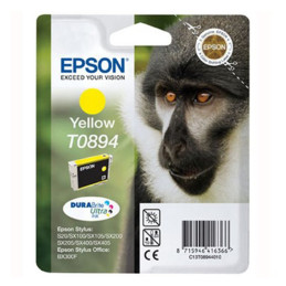 Tusz Epson T0894 do Stylus S20, SX-100/105/200/205  | 3,5ml | yellow