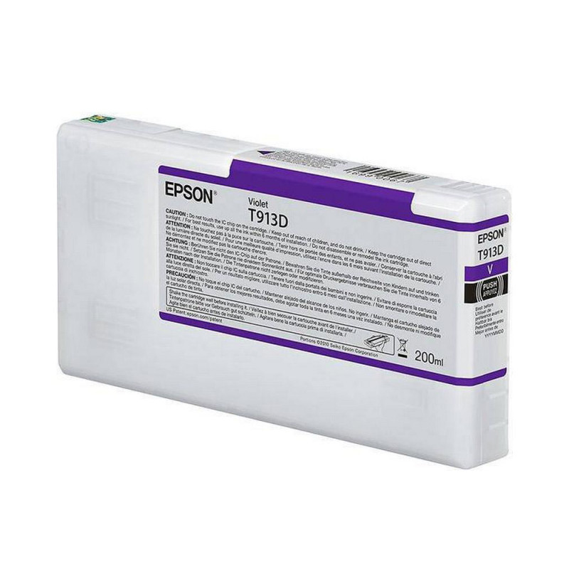 Tusz Epson T913D do Sure Color SC-P5000 Spectro Violet | 200 ml | Violet Tusz Epson T913D do Sure Color SC-P5000 Spectro Violet | 200 ml | Violet