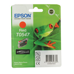 Tusz Epson T0547 do Stylus Photo R-800/1800 | 13ml |  red
