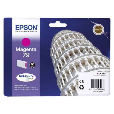 Tusz Epson T79 do WP-5110/5190/5620/5690 | 7 ml |  magenta