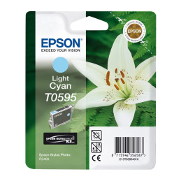 Tusz Epson T0595 do Stylus Photo R2400 | 13ml | light cyan