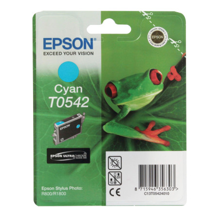 Tusz Epson T0542 do Stylus Photo R-800/1800 | 13ml |  cyan