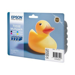 Zestaw tuszy Epson T0556 Stylus Photo R-240/245, RX-420/425/520 | 32ml | CMYK