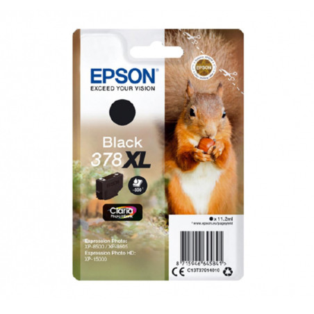 Tuszy Epson 378XL Claria Photo HD | Black | 11,2 ml