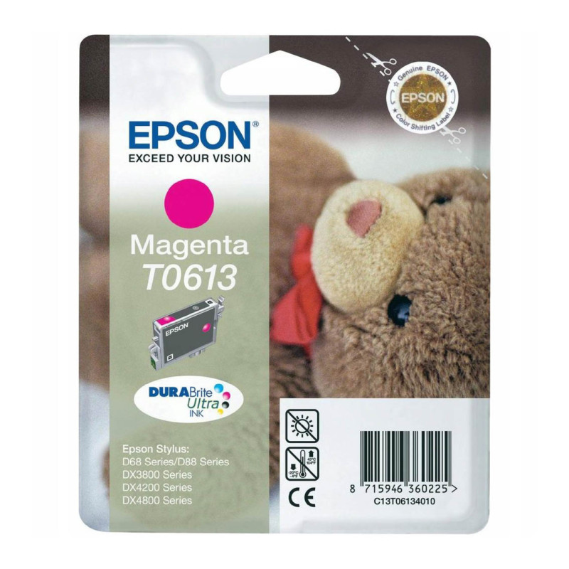 Tusz Epson T0613  do DX-3800/3850/4200/4800 , D-68/88 | 8ml | magenta