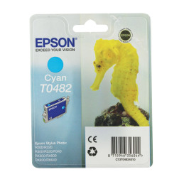 Tusz Epson T0482 do R-200/220/300/340, RX-500/600/640 | 13ml | cyan