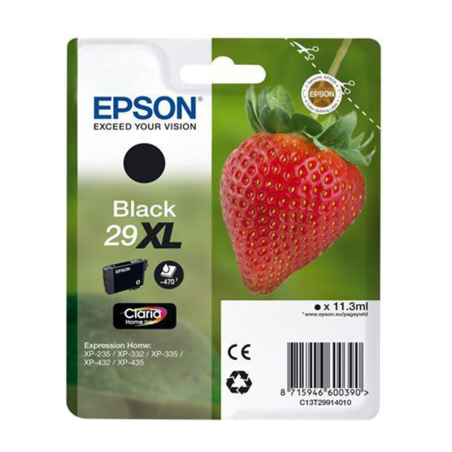 Tusz Epson T29 XL do XP-235/332/335/432 11,3ml  black