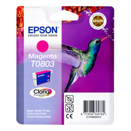 Tusz Epson T0803 do Stylus Photo R-265/285/360 RX560 | 7,4ml | magenta