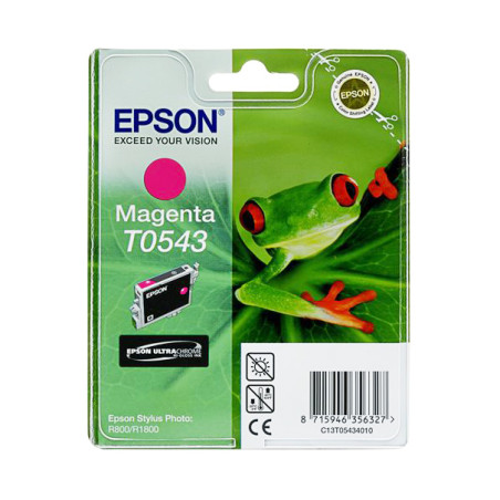 Tusz Epson T0543 do Stylus Photo R-800/1800 | 13ml |  magenta