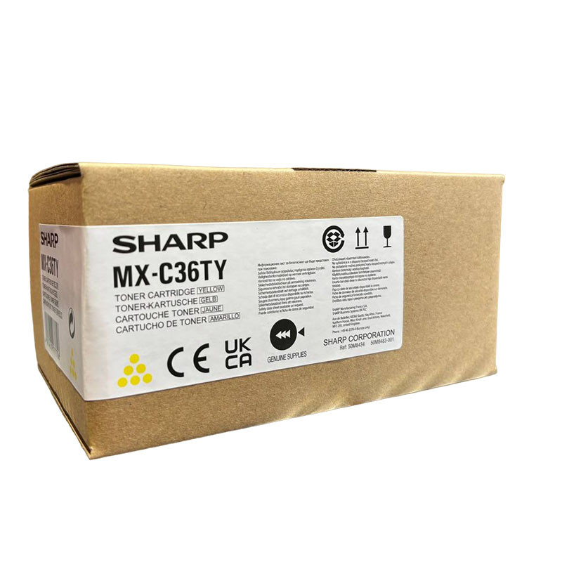 Toner Sharp do MX-B467P/F| 11 700 str. | yellow Toner Sharp do MX-B467P/F| 11 700 str. | yellow