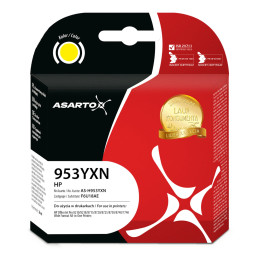 Tusz Asarto do HP 953YXN | F6U18AE | 1600 str. | yellow | REF.